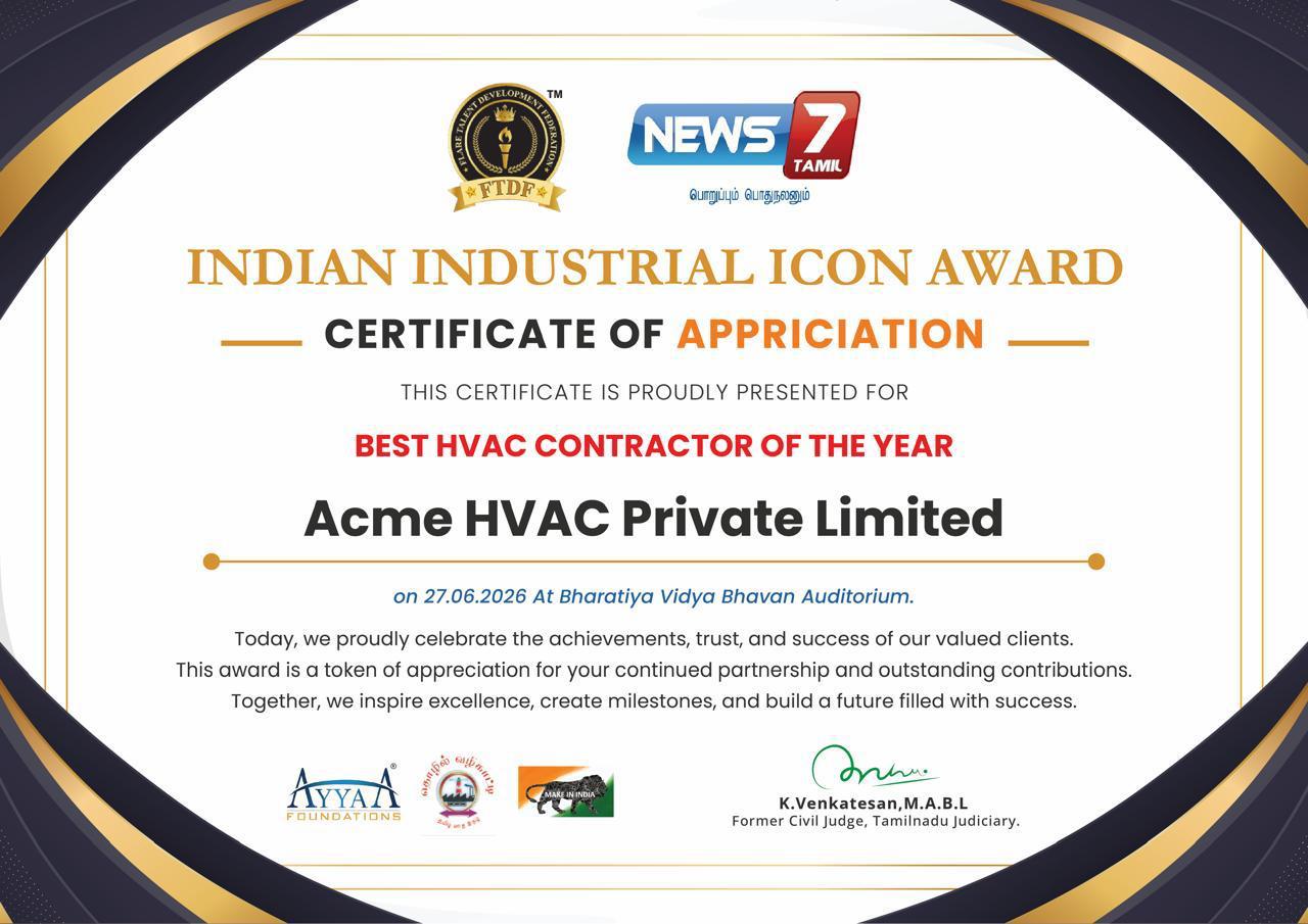 Award Certificate